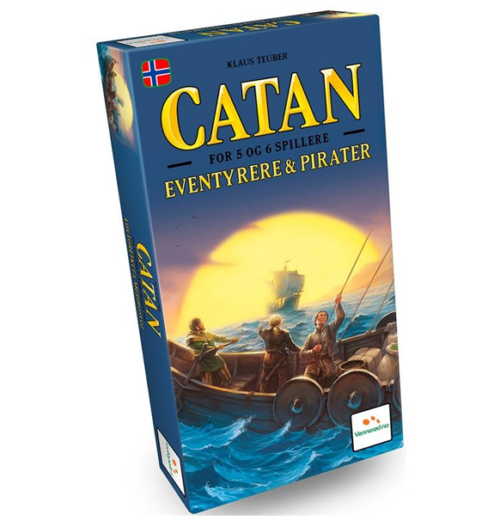Catan Eventyrere & Pirater 56 Dansk