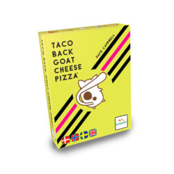Taco Back Goat Cheese Pizza Dansk og Engelsk