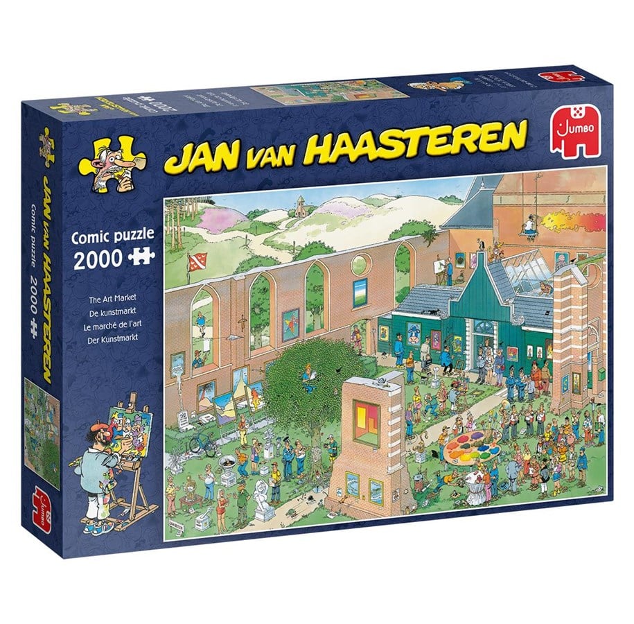 Puzzle Jan van Haasteren The Art Market (2000 pieces) Puzzle Jan van Haasteren The Art Market (2000 pieces)