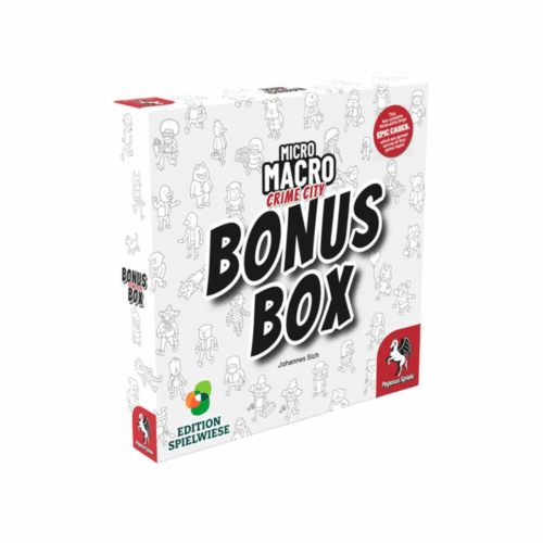 MicroMacro: Crime City – Bonus Box (Edition Spielwiese) (English Edition)