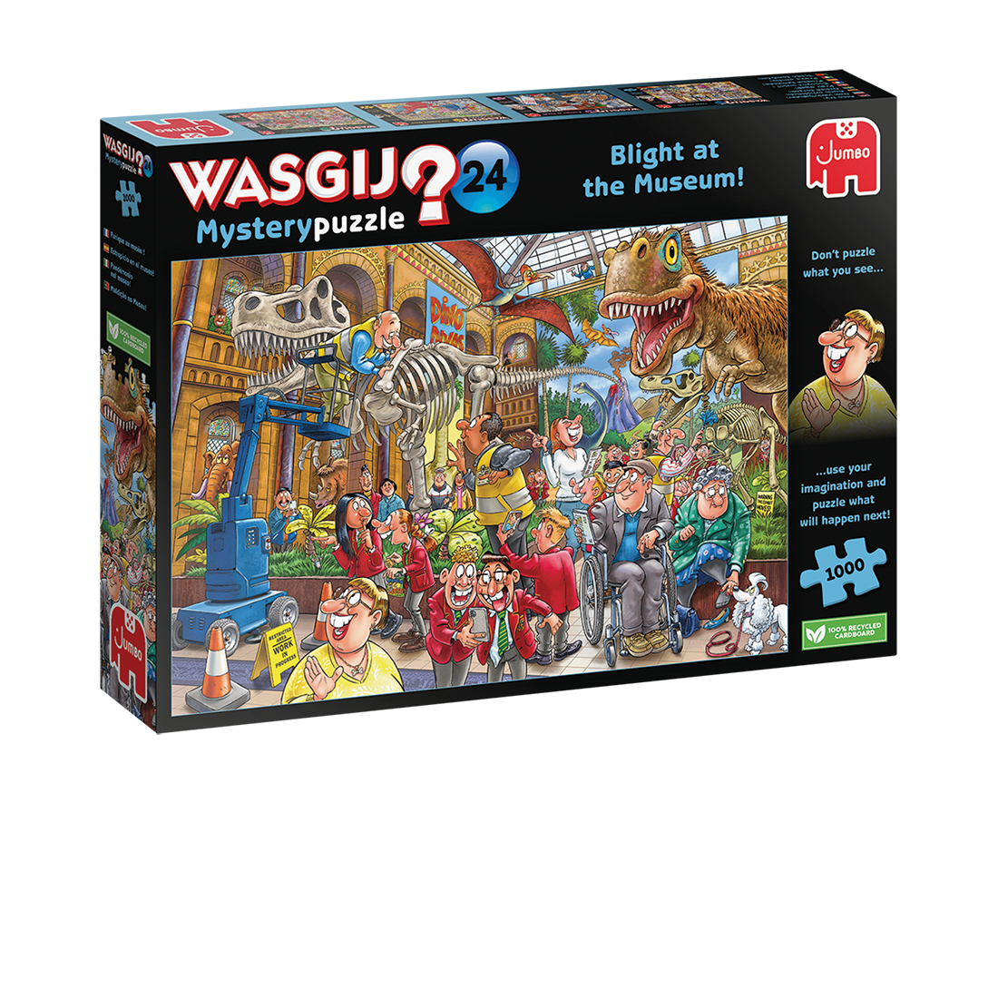 Puzzle - Wasgij - Mystery 24 Blight At The Museum! (1000 pieces)