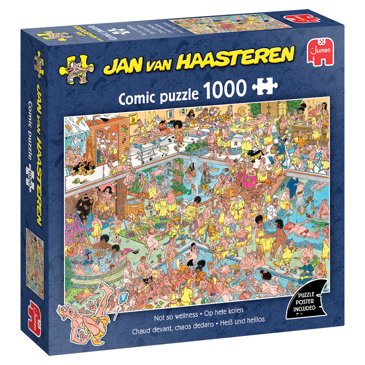 Puzzle - Jan van Haasteren - Not so wellness (1000 pieces)