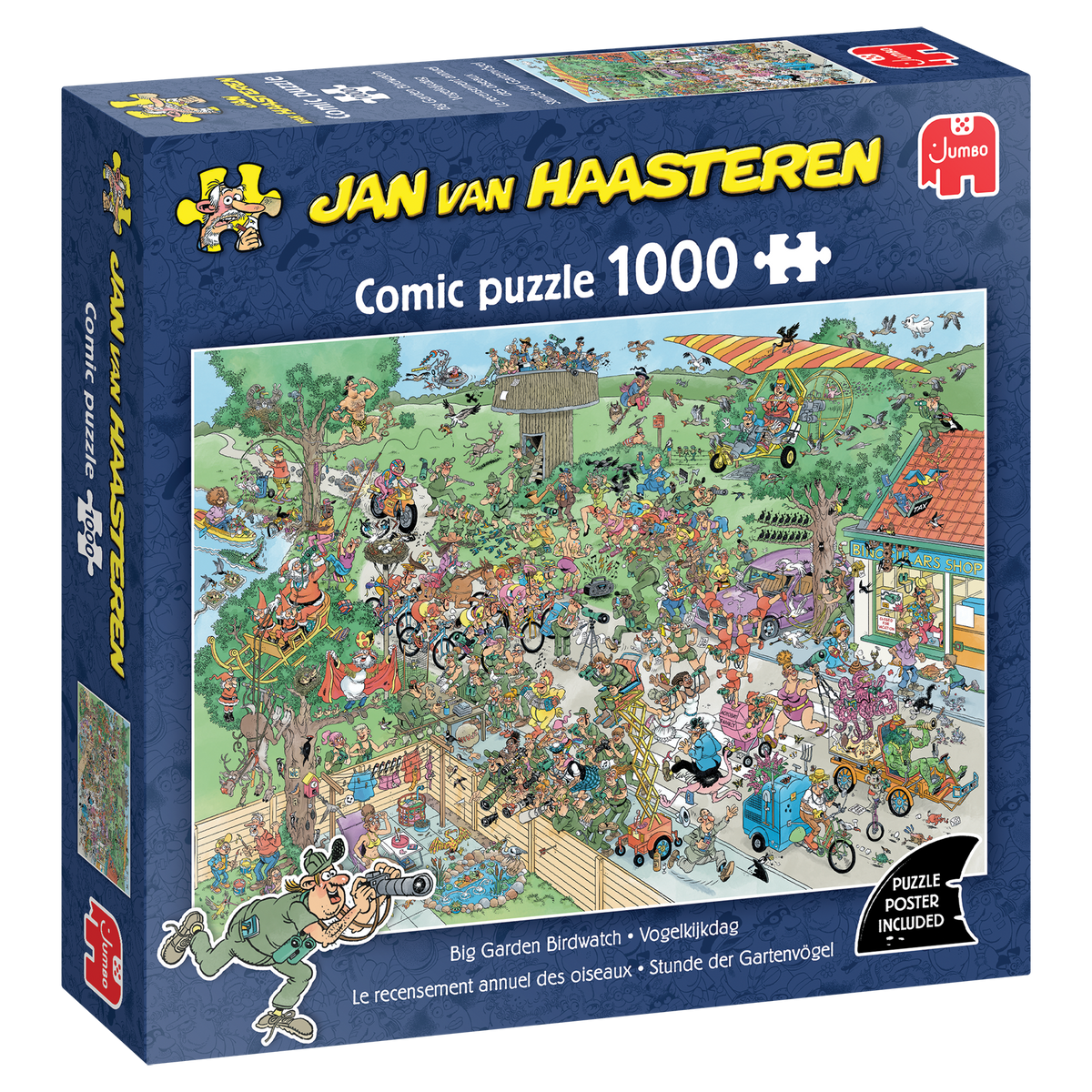 Puzzle - Jan van Haasteren - Big Garden Birdwatch (1000 pieces)