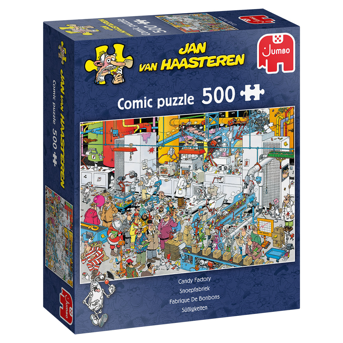 Puzzle Jan van Haasteren - Candy Factory (500 pieces)