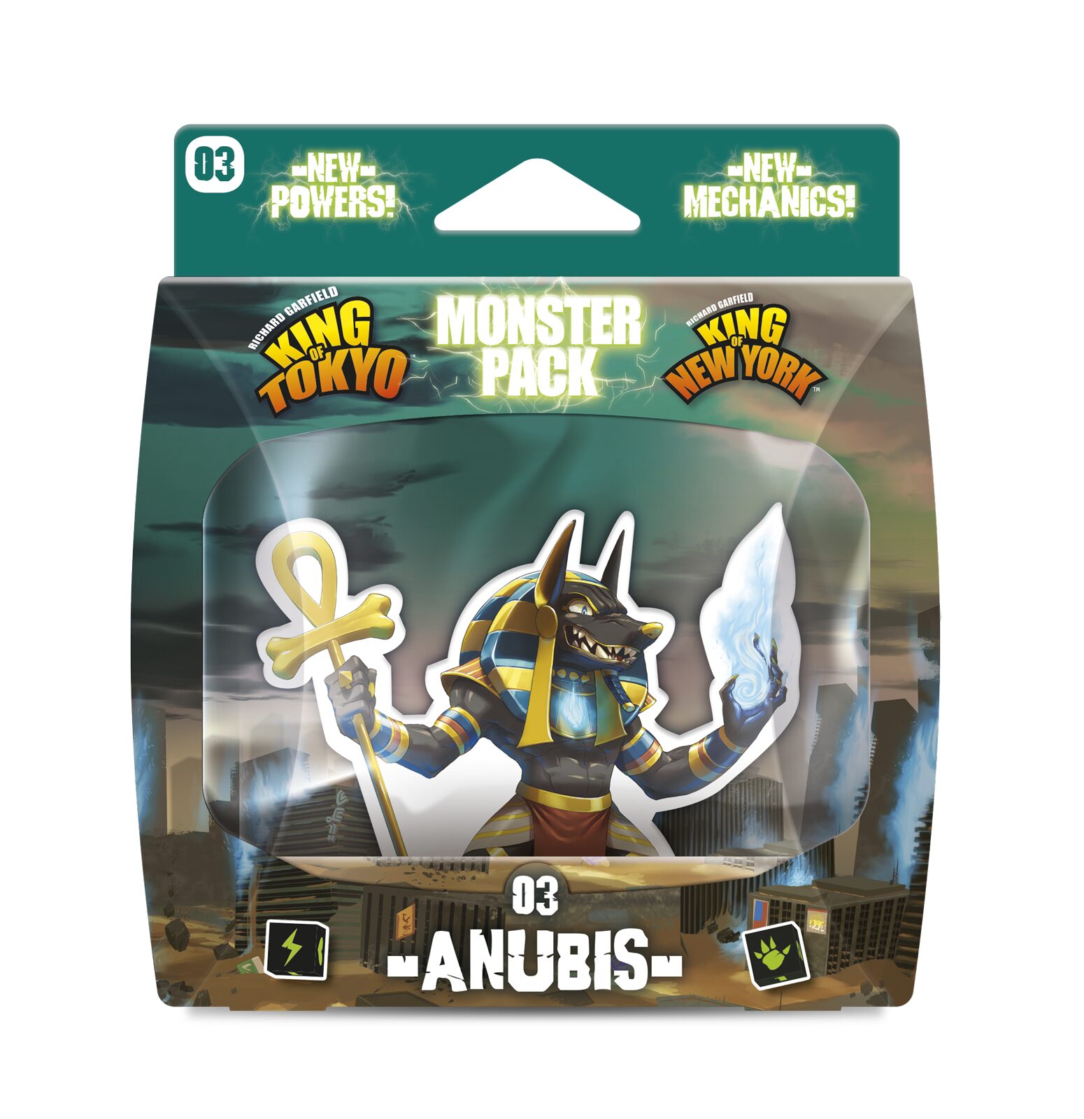 King of Tokyo / New York Anubis Monster Pack