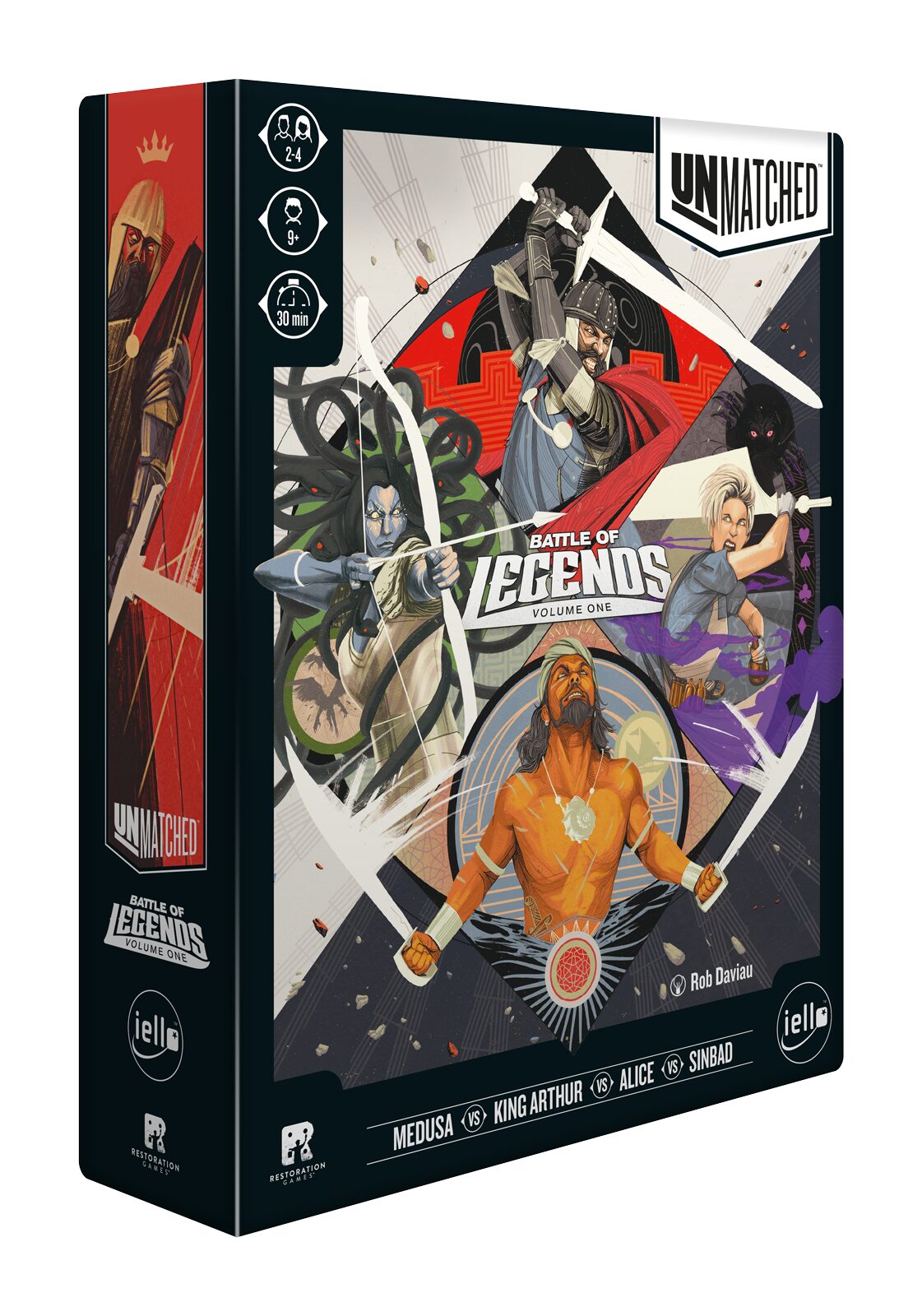 Unmatched Battle of Legends Vol. 1 King Arthur Alice Medusa Sinbad